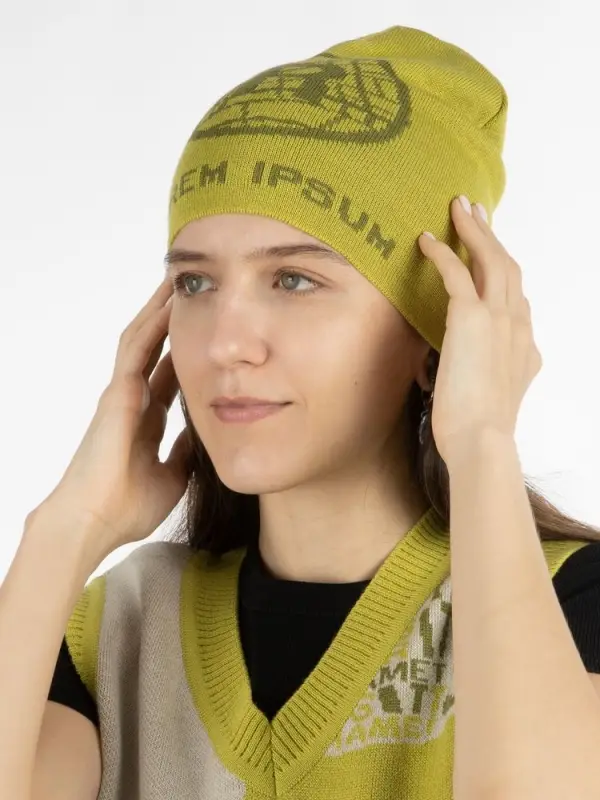 Шапка на заказ Сalle Light, полушерсть