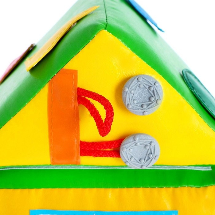 Мягкий модуль тактильный &laquo;Домик Малышок&raquo;, по методике Монтессори