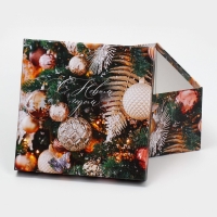 Набор подарочных коробок 6в1 «С Новым годом», 10 х 10 х 6 - 20 х 20 х 11 см, Новый год Набор подарочных коробок 6в1 «С Новым годом», 10 х 10 х 6 - 20 х 20 х 11 см, Новый год