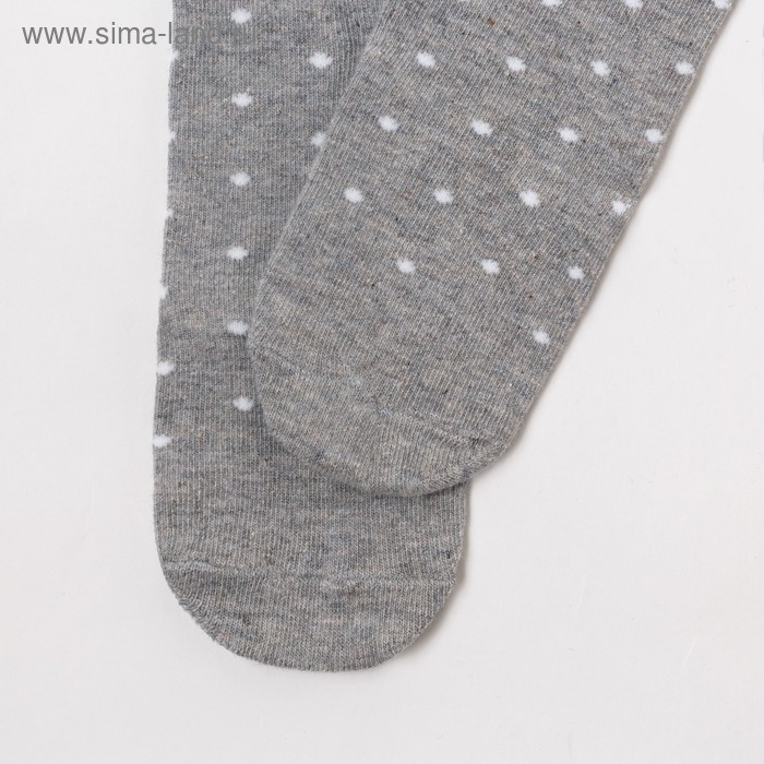 Колготки Крошка Я &laquo;Мишка&raquo;, цвет серый, рост 68-74 см