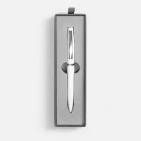 Ручка шариковая Bolt Soft Touch в футляре, белая