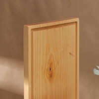 Доска разделочная деревянная с кровостоком Adelica, 50&times;20&times;2 см, покрыта маслом, цельная берёза