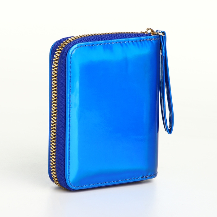 Кошелёк на молнии, цвет синий Кошелёк на молнии, цвет синий