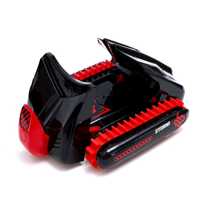 Машина-перевёртыш радиоуправляемая &laquo;Амфибия&raquo;, плавает по воде, работает от аккумулятора, цвет красный