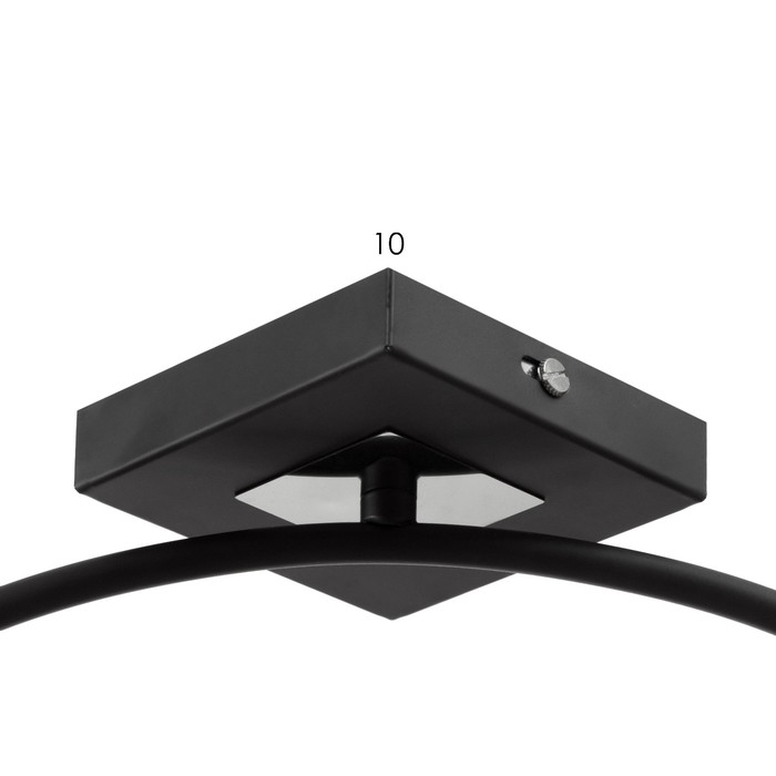 Люстра ГАЛЛОП Каскад 2х60Вт Е27 коричневый  15х50х25см