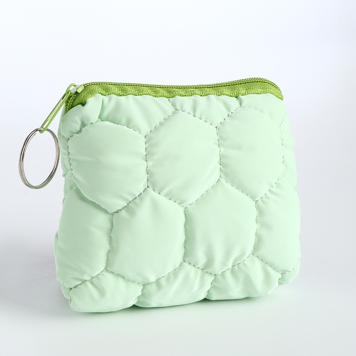 Кошелёк женский на молнии, цвет зелёный Кошелёк женский на молнии, цвет зелёный