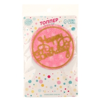 Набор для украшения стола &laquo;С Днём рождения&raquo;: свечи, топпер, шары, в наборе 16 шт.