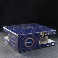 Набор низких стеклянных стаканов &laquo;Сияющий графит&raquo;, 310 мл, 4 шт