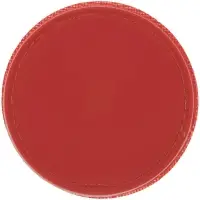 Лейбл из ПВХ с липучкой Menteqo Round, красный