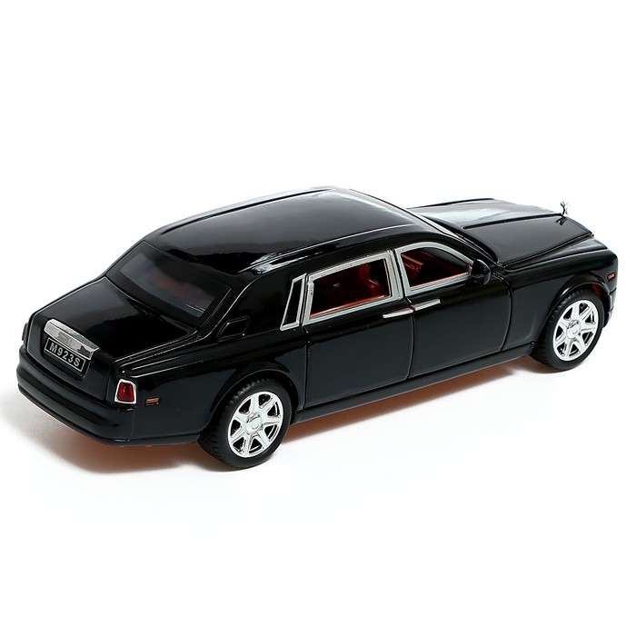 Машина металлическая «Лимузин», 1:24, открываются двери, капот, багажник, цвет чёрный Машина металлическая «Лимузин», 1:24, открываются двери, капот, багажник, цвет чёрный