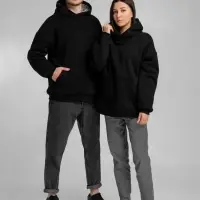 Худи Furry Oversize, черное, размер ХL/XXL