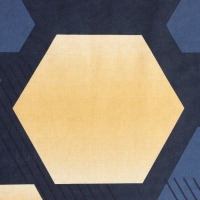 Постельное бельё Этель 2 сп &laquo;Золотые соты&raquo; 175х215 см, 200х220 см, 70х70 см - 2 шт