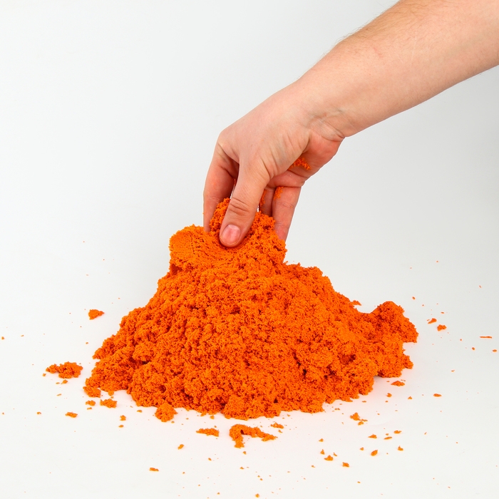 Кинетический песок "Большая песочница" с формочками, 6,5 кг, микс