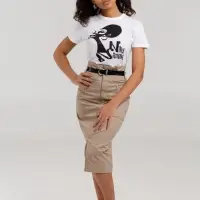 Футболка женская &laquo;Меламед. Nina Simone&raquo;, белая, размер S