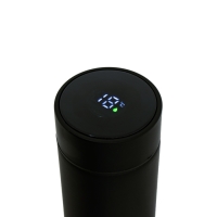 Термос, 500 мл, Basic "Мастер К", с ситечком, с датчиком температуры, сохраняет тепло 10 ч Термос, 500 мл, Basic "Мастер К", с ситечком, с датчиком температуры, сохраняет тепло 10 ч