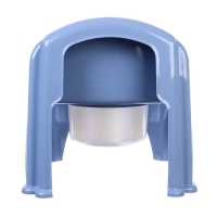 Горшок детский «Утенок» голубовато-серый/ белый 310х295х280мм Горшок детский «Утенок» голубовато-серый/ белый 310х295х280мм