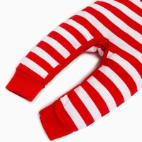 Комбинезон Крошка Я &laquo;Оленёнок&raquo;, рост 80-86 см, цвет красный/белый