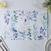 Салфетки сервировочные на стол Доляна &laquo;Весенняя нежность&raquo;, 4 шт, 30&times;45 см