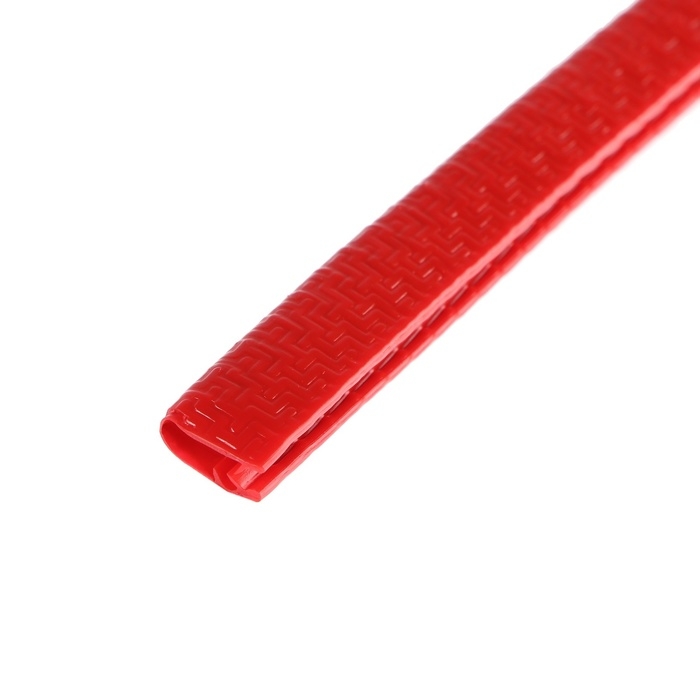 Защитная накладка на контур двери, металлический сердечник, 5 м, красный Защитная накладка на контур двери, металлический сердечник, 5 м, красный