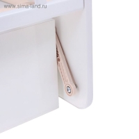 Детская кроватка &laquo;Чудо&raquo; на маятнике, с ящиком, цвет белый