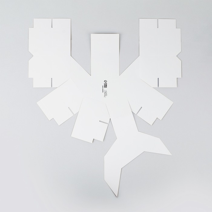 Коробка для кондитерских изделий &laquo;Белая&raquo;, 15 х 22 х 6 см