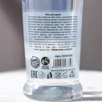 Гель для душа во флаконе водки &laquo;Абсолютно лучший из лучших&raquo;, 250 мл, аромат парфюма, Новый Год