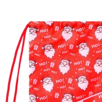 Новый год. Сумка под сладости 290 x 340 мм "Ho-Ho" (мягкий полиэстер плотностью 210D) Новый год. Сумка под сладости 290 x 340 мм "Ho-Ho" (мягкий полиэстер плотностью 210D)