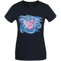 Футболка женская «Ван-Пиг», синий, размер M Футболка женская «Ван-Пиг», синий, размер M