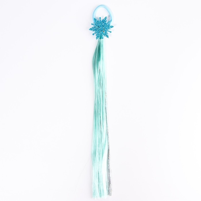 Набор с прядями, тату, стразами, в сумочке &laquo;Набор красоты для творчества&raquo; Холодное сердце