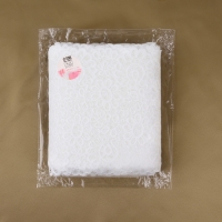 Кружевная эластичная ткань, 190 мм &times; 23 &plusmn; 1 м, цвет белый