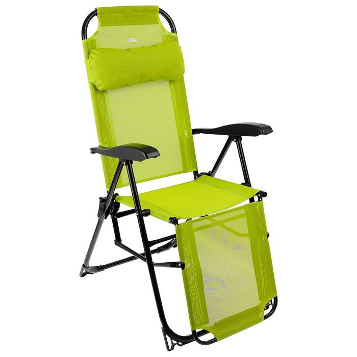 Кресло - шезлонг Nika, 82 x 59 x 116 см, принт лимонами