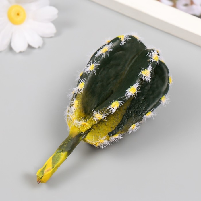 Искусственный суккулент для создания флорариума "Кактус Пилозоцереус" 4.5х6х11,5 см