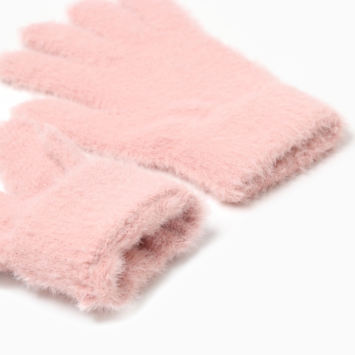Перчатки MINAKU, цвет розовый, 21 см