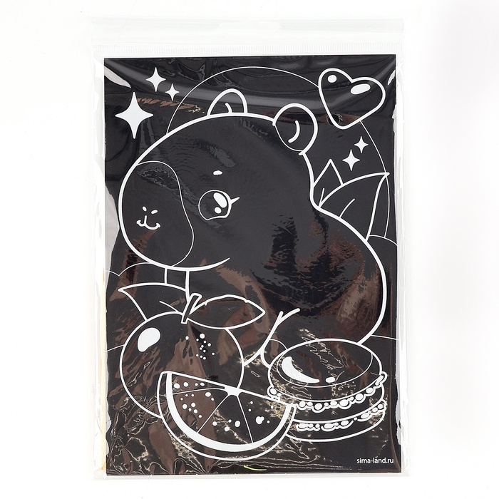 Гравюра детская &laquo;Милота&raquo; с цветным эффектом, набор 2 шт, А6