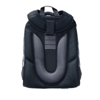 Рюкзак каркасный школьный 38 х 30 х 16 см, эргономичная спинка, Stavia "Милитари", мультиколор/серый