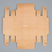 Коробка для конфет, кондитерская упаковка, 9 ячеек, &laquo;Ручная работа&raquo;, 14.7 х 14.7 х 3.5 см