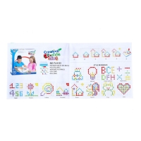 Конструктор Болтовая мозаика &laquo;Объёмные фигуры&raquo;, с отвёрткой и основанием, 189 деталей