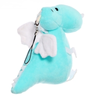 Мягкая игрушка «Дракончик», бело-голубой животик, 13 см Мягкая игрушка «Дракончик», бело-голубой животик, 13 см