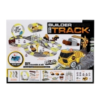 Автотрек «Строительная площадка», гибкий, мёртвая петля, 250 деталей Автотрек «Строительная площадка», гибкий, мёртвая петля, 250 деталей
