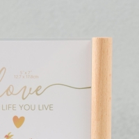 Фоторамка дерево на 1 фото 13х18 см "Альвисс" 16х3,5х19,5 см