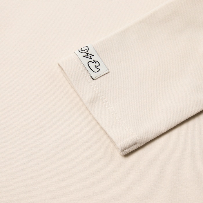 Футболка детская с дл.рукавом KAFTAN, р. 36 (134-140 см), бежевый