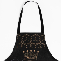 Фартук "Доляна" Царь, 70х60 см, 100% хлопок, 160г/м2 Фартук "Доляна" Царь, 70х60 см, 100% хлопок, 160г/м2