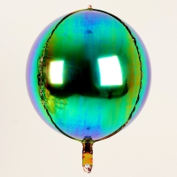 Шар фольгированный 22" «Сфера», цвет майский жук Шар фольгированный 22" «Сфера», цвет майский жук