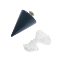 Отвес конусный ТУНДРА, шнур 5 метров, 100 г Отвес конусный ТУНДРА, шнур 5 метров, 100 г