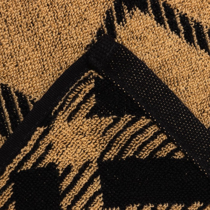 Полотенце махровое Этель &laquo;Клетка&raquo; 70х130 см, 420 гр/м2, 100% хлопок