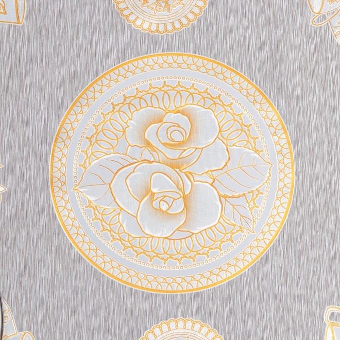 Клеёнка на стол &laquo;Мэлоди&raquo;, на тканевой основе, рулон 20 метров, ширина 137 см