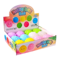 Мяч световой &laquo;Грань&raquo; с пищалкой, цвета МИКС