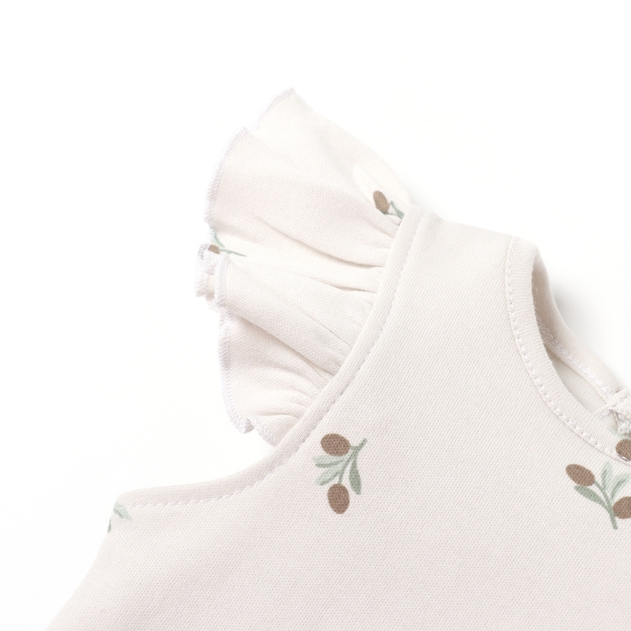 Боди с крылышками Крошка Я Olives, р. 80-86, молочный Боди с крылышками Крошка Я Olives, р. 80-86, молочный