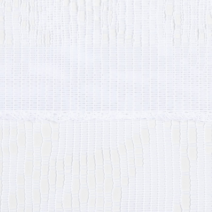 Тюль на кухню без шторной ленты, 170х165 см, 100% полиэстер