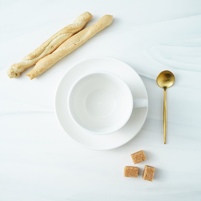 Столовые приборы из нержавеющей стали Magistro &laquo;Фолк&raquo;, 4 предмета, цвет золотой